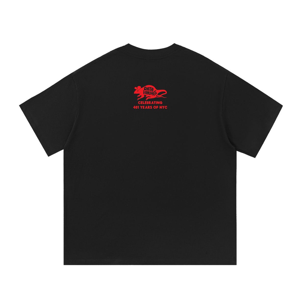Seal of the City of New York 2026 — Red on Black