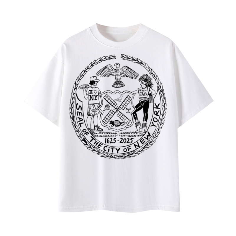 Seal of the City of New York 2026 — Black on White