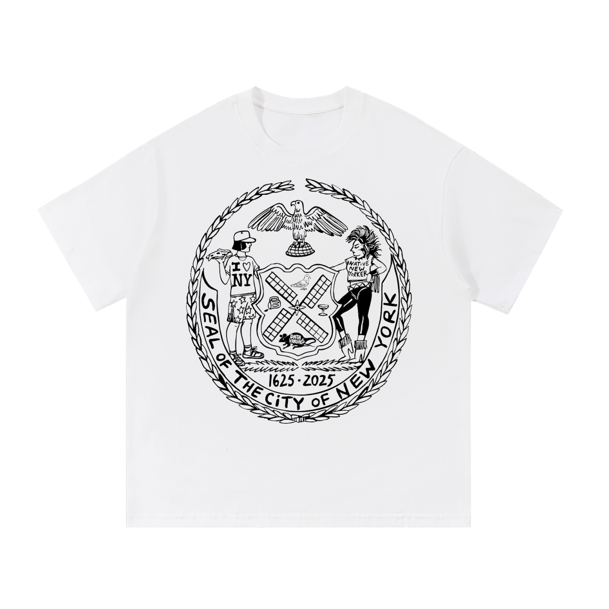 Seal of the City of New York 2026 — Black on White